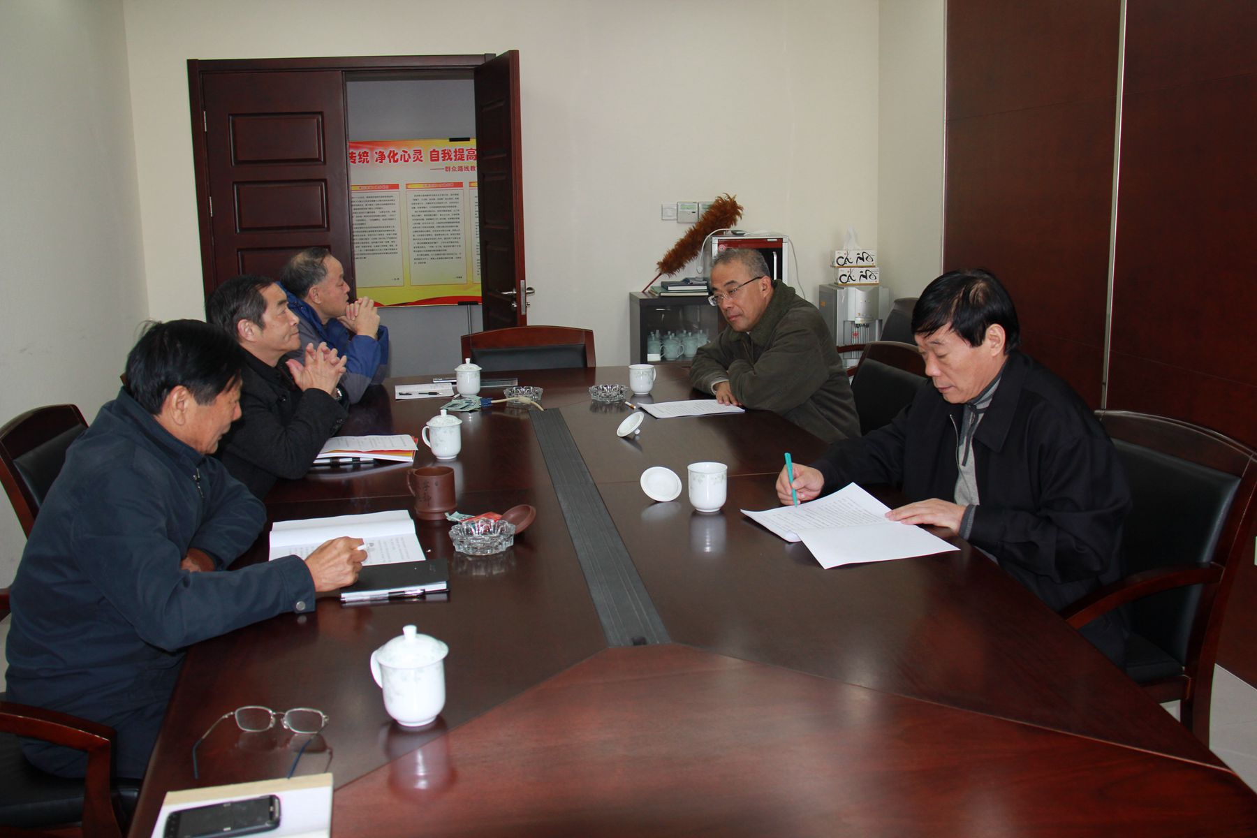 12月13日，中国矿业联合会徐田有副会长，到江苏矿业协调研